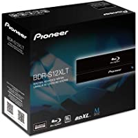 Pioneer BDR-S12XLT BLU-Ray-Brenner Negro- M-Disc- Retail